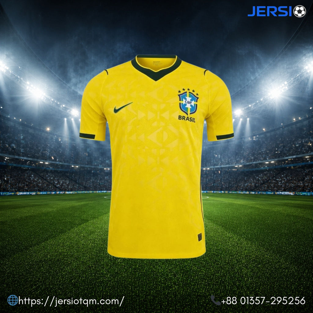 Brazil 2026 World Cup Player Edition Home Jersey