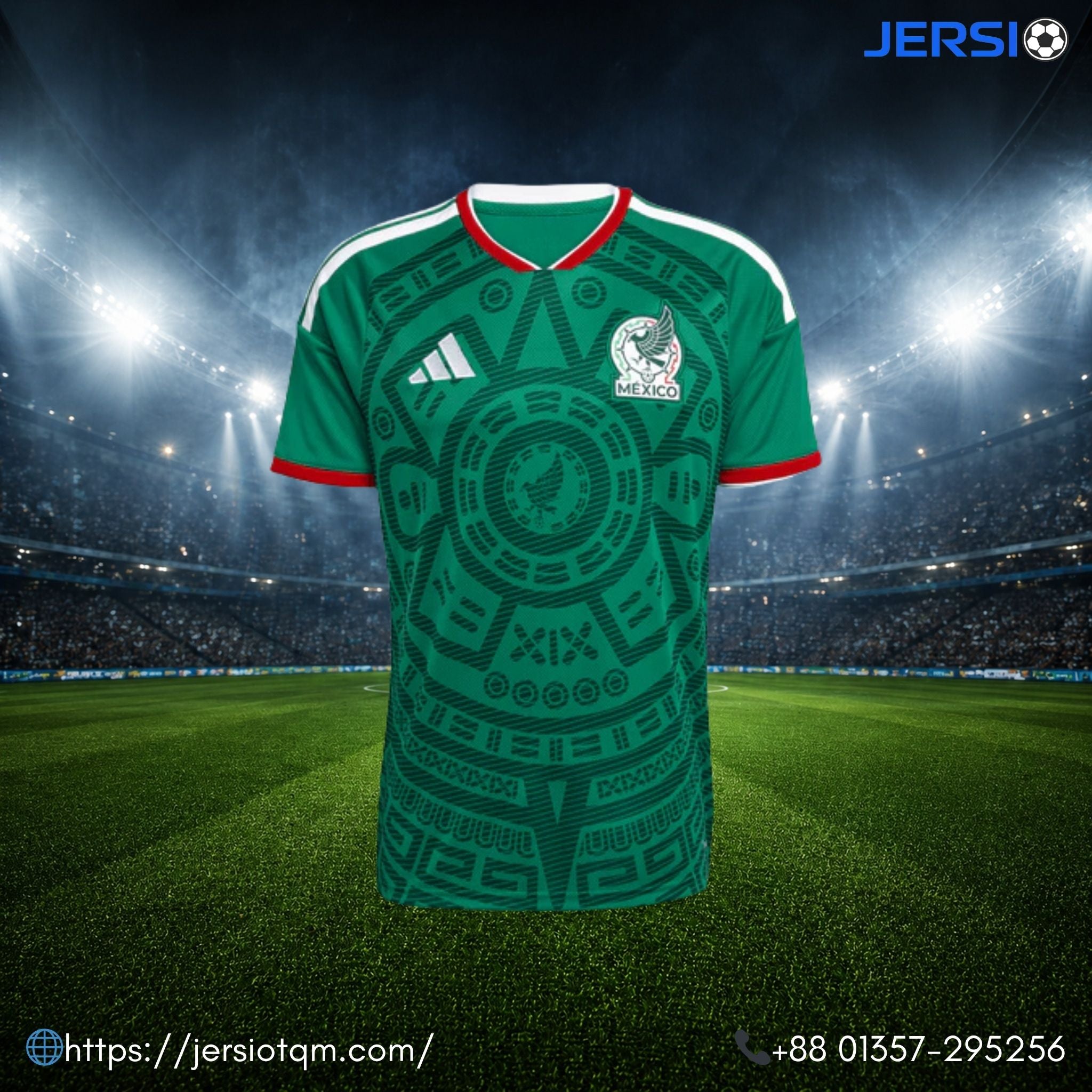 Mexico 2026 World Cup Player Edition Home Jersey