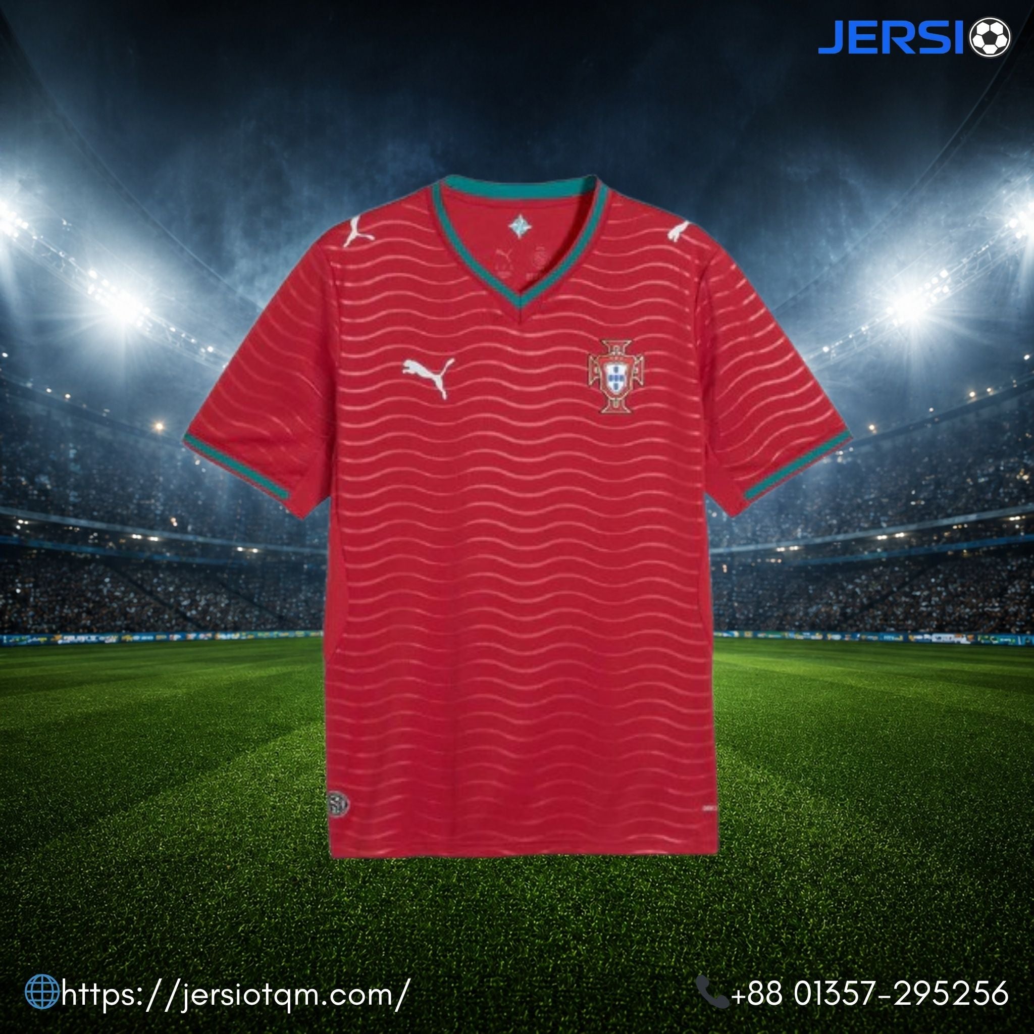 Portugal 2026 World Cup Player Edition Home Jersey